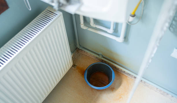 Water damage restoration process in ND